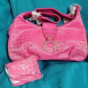 Pink G-Logo Women's Handbag